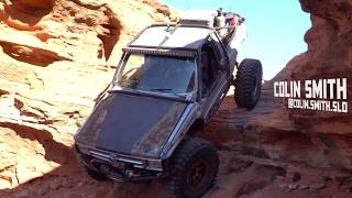 Sand Hollow 4x4 Toyota Rock Crawling The Maze Trail [upl. by Drofiar]