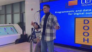 Engineer Sings Spanish Song  Despacito  Live Performance  New Delhi [upl. by Leugimesoj]