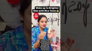 improve ur skin tone with rice toner ricefacemask riceskincare ricetoner ricewater riceserum [upl. by Ettezyl804]