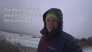 Most Beautiful Place in Lancashire Snow Day Heysham Head Barrows St Patricks Chapel Saxon [upl. by Niram137]