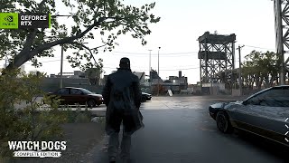 Playing the Watch Dogs 1 Remaster 4K [upl. by Airitac116]