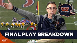 What went wrong on the blocked field goal attempt in Bears vs Packers  CHGO Bears [upl. by Creath486]