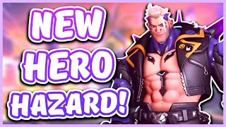 NEW OVERWATCH 2 TANK HERO quotHAZARDquot REVEALED [upl. by Ariaes]