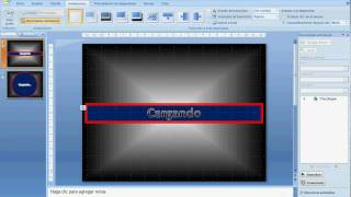 Como hacer lineas de carga de juegos o más en PowerPoint 2007 parte 1 [upl. by Egni]