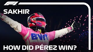 The Story Of Sergio Perezs Incredible Win  2020 Sakhir Grand Prix [upl. by Eiffub]