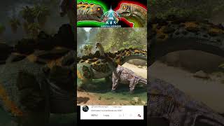 Titanosaur VS Brachiosaurus ARK Survival Ascended ark arkbattle arksurvivalascended asa [upl. by Aseret]