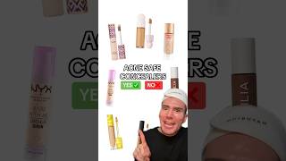 VIRAL ACNE SAFE CONCEALERS😱 follow for more💗 acne makeup makeuptutorial beauty beautytips [upl. by Monjo84]