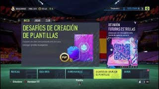 FIFA 22 DCP Desafio 5 de futuras estrellas abro elección futuras estrellas sobre sorpresa y mas [upl. by Laucsap]