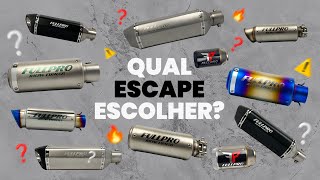 QUAL ESCAPE ESCOLHER PRA MINHA MOTO [upl. by Nico]