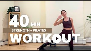 Pilates Meets Strength A Mindful FullBody Workout [upl. by Janela]