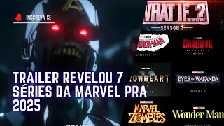 VÍDEO MOSTROU AS PRÓXIMAS 7 SÉRIES DA MARVEL [upl. by Nimsay]