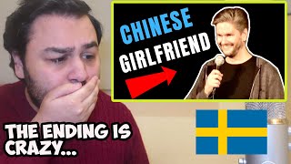 British Reaction To Fredrik Andersson  Chinese Girlfriend Swedish Comedian [upl. by Grayson]