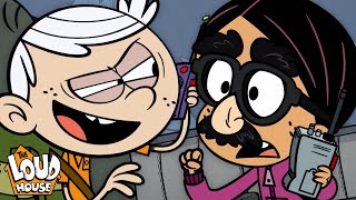 Lincoln amp Ronnie Anne being Sneaky for 60 Minutes 🥷  The Loud House [upl. by Chellman]