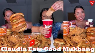 New Claudia Eats Good Mukbang Shorts 2024  Claudia Eats Good TikTok 2024 [upl. by Ycnalc]