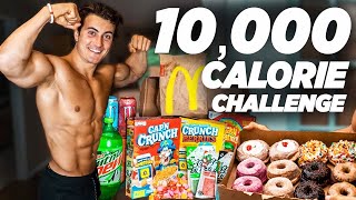 10000 CALORIE CHALLENGE  EPIC CHEAT DAY [upl. by Orravan]