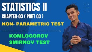 Chapter 3 Kolmogorov Smirnov Test partIII NepaliLanguage [upl. by Risteau]