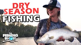 Dry Season Barramundi Challenge  The Fishing Show [upl. by Reve261]