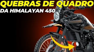 Himalayan 450 QUEBRANDO O QUADRO [upl. by Leoline]