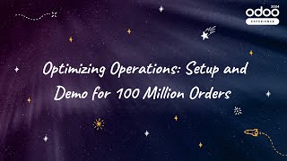 Optimizing Operations Setup and Demo for 100 Million Orders [upl. by Enerak]