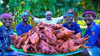 FULL CHICKEN FRY  Yummy Fried Chicken Recipe Cooking in Village  Healthy Country Chicken Recipes [upl. by Luht]