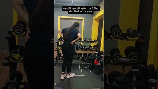 Searching for 25kg dumbbell 😅😆😆😂🤣trending gym gymcomedy viralvideo funny youtubeshorts love [upl. by Pavel]