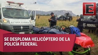 Error humano caída de helicóptero de la PF en Jalisco [upl. by Nolahp890]