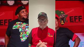 EFF Carl Niehaus confirm he is not resigning from the Party [upl. by Yrovi]