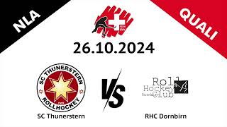 Highlights Rollhockey NLA  SC Thunerstern vs RHC Dornbirn [upl. by Sucramal]