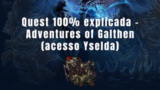 Tibia  Adventures of Galthen Quest SOLO level 360 Acesso ao boss Yselda [upl. by Wing]