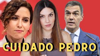 AYUSO VA A MUERT3 A POR PEDRO SÁNCHEZ [upl. by Haidebej]