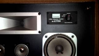 For Sell Sansui Speakers SPX7700 and SPX7600 [upl. by Cusick]