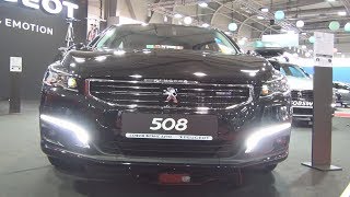 Peugeot 508 Allure 20 BlueHDi 180 STT BVA6 E6 2016 Exterior and Interior [upl. by Aiuqram]