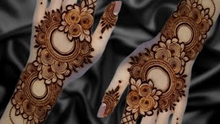 Back Hand Mehndi Designs ll Easy Arabic Mehndi designs for fornt hand ll New Henna Designs For Front [upl. by Schulze796]