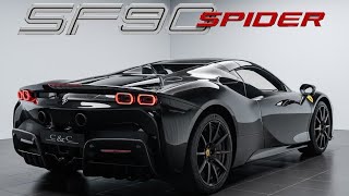 2025 Ferrari SF90 Spider Unleashing OpenTop Hybrid Power [upl. by Mackoff]