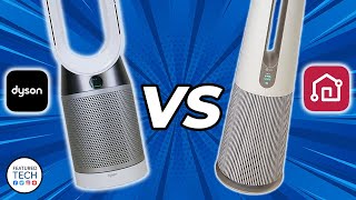 LG PuriCare AeroTower Fan vs Dyson TP04 Purifying Fan  Featured Tech 2022 [upl. by Tymes485]