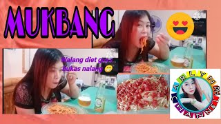 ☘️Cooking pasta Spaghetti 🍝 MUKBANG 🍝☘️ arlynphChannel Arlynnatics Arlynph [upl. by Enyawud]