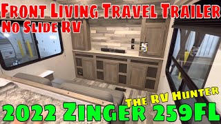 2022 Zinger 259FL  No Slide Front Living Travel Trailer by Coachmen RV [upl. by Aicenev]