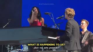 Black Friday  Tom Odell amp Aitana LIVE from Mad Cool 2024 [upl. by Oremar]