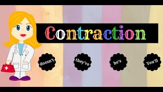 Contractions Definition and Examples  Contractions in English Grammar  Contractions list [upl. by Toole]