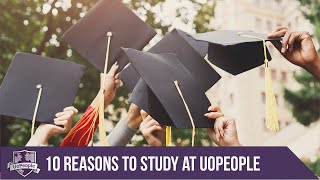 10 Reasons to Study at UoPeople [upl. by Refinnej]