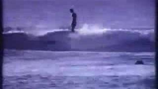 longboard surfing rincon PR 1967 the supertones quotexoticquot [upl. by Yelahc]