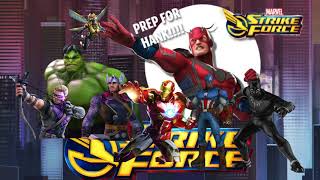 Los vengadores los heroes más poderosos del planeta versión de Marvel Strike Force [upl. by Anilave]