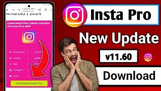 How to Download Insta Pro New Version  instapro kaise update karen 2024 [upl. by Alohcin]