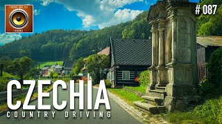 Driving on a beautiful road in the Liberec region to Kryštofovo Údolí 🎹 Czech Republic 4K HDR [upl. by Eaner]