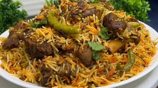 Easy And Best Mutton Biryani Recipe  Mutton Biryani ❤️  1 Kg Mutton Biryani  Eid Special Biryani [upl. by Madea446]