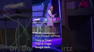 Dr Doofenshmirtz Snowinator at Oogie Boogie Bash [upl. by Oberon448]