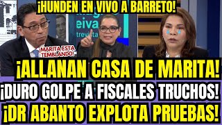 URGENTE MARITA BARRETO CAE EN VIDEO BOMB4 ALLANAMIENTO DE DOCUMENTOS CONFIRMA DETENCIÓN A FISCALES [upl. by Adis82]