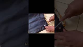 Fixing Eyelets without the Eyelet Machine corset sewingtutorial howtosew [upl. by Egoreg]