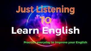 Just listening English everyday to improve your speaking skills  Learn EnglishL244rkarimkasru [upl. by Ahsele514]