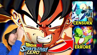 🚨 SPARKING ZERO la CENSURA sta per ROVINARE il GIOCO 🤦‍♂️ Dragon Ball SZ ITA [upl. by Yngiram]